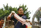 祭典後於廟埕分福