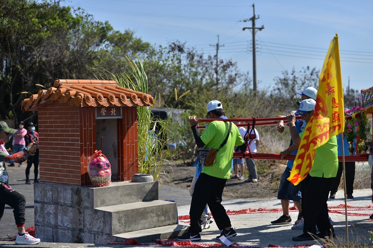 新塭嘉應廟 衝水路迎客王安營 新塭嘉應廟 衝水路迎客王安營