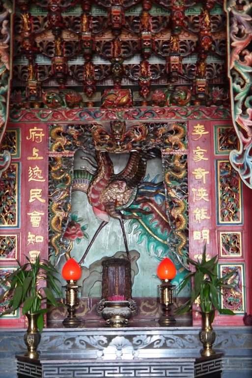 廣福宮虎邊神龕