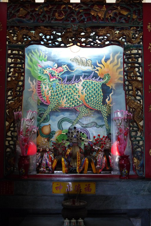 巡天宮虎邊神龕