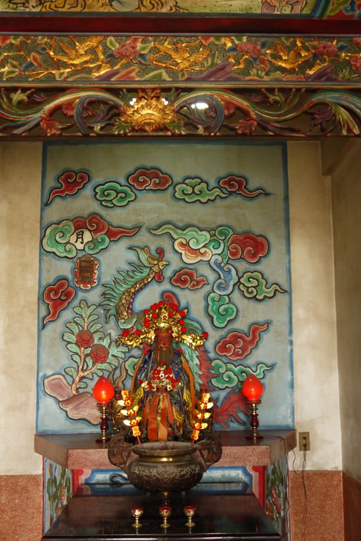 龍山寺虎邊神龕