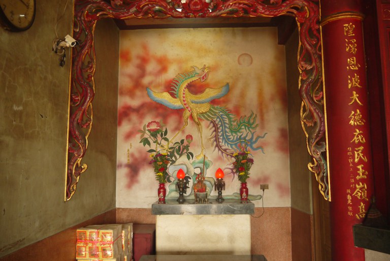 合興宮虎邊神龕