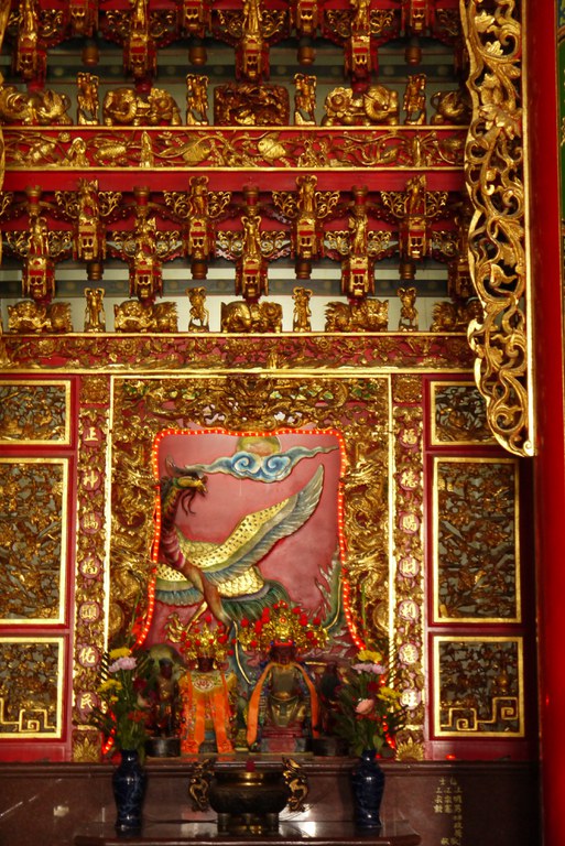 竹安寺虎邊神龕