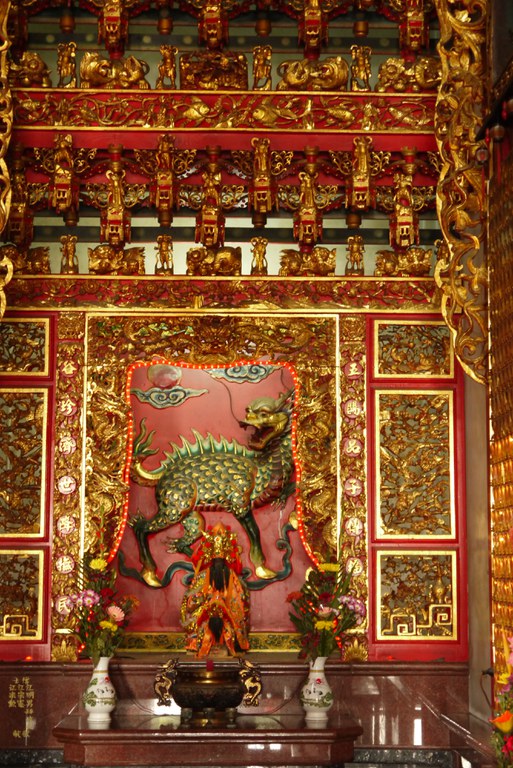 竹安寺龍邊神龕