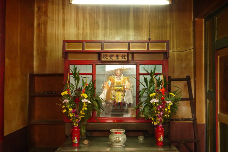 苦竹寺後殿虎邊神龕