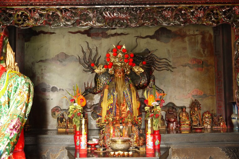 和雲宮龍邊神龕