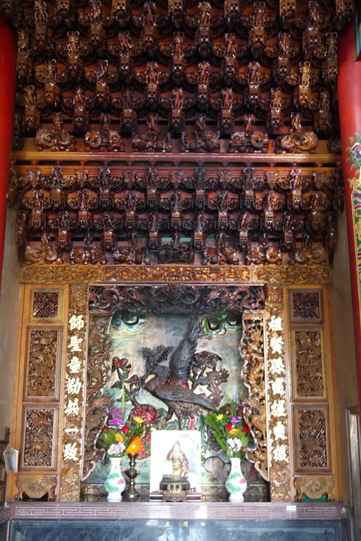 福安宮虎邊神龕