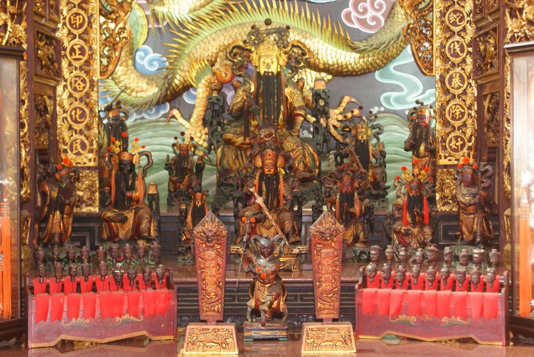 高馬北極殿主神真武大帝||//|