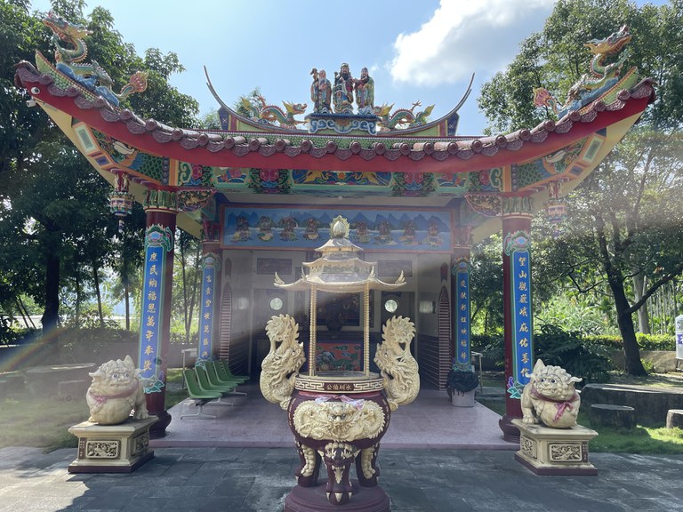 水圳伯公祠外觀正面 水圳伯公祠外觀正面