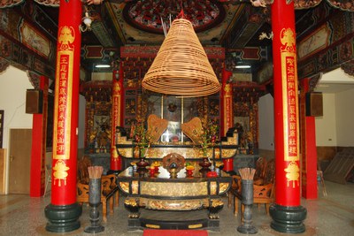 南寮開漳聖王府內殿(2011.10 吳明勳 拍攝)
