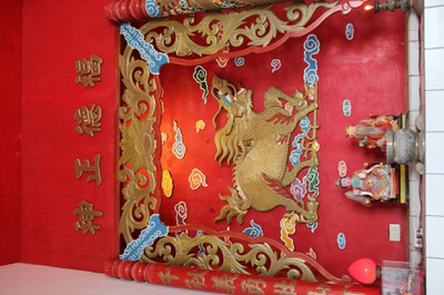 橋仔村白馬尊王廟之福德正神神龕