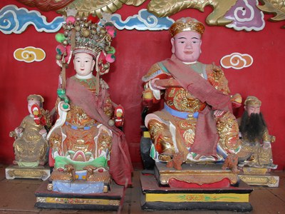 橋仔村白馬尊王廟之白馬尊王神像