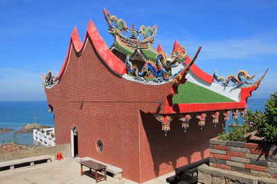 橋仔山西靈台公廟外觀左後測面