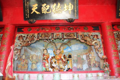 橋仔境探花府田元帥之田元帥神龕近照