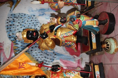 橋仔境探花府田元帥之龍駒先鋒神像