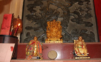 橋仔境清頭溪五靈公廟統轄大元帥神像
