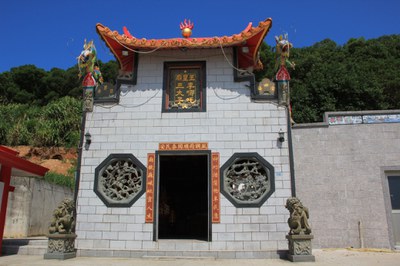 玉皇廟李哪吒三太子正面外觀