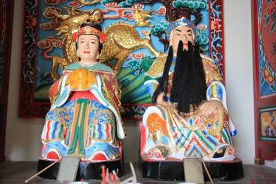 猛澳港劉大王廟之白潭田大王神像
