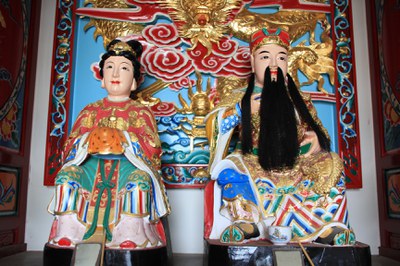 猛澳港劉大王廟之劉大王神像