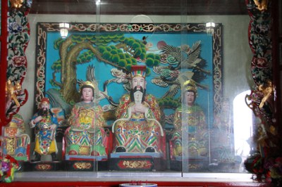 青蕃境威武陳將軍廟之泰山夫人神像