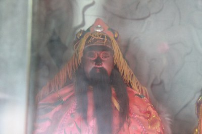 田澳境蕭隍爺廟蕭大哥左殿神像