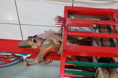 田澳境蕭隍爺廟謝將軍神像