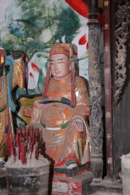 金板境三太子廟之神像2