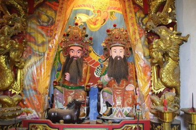 山隴境邱元帥廟之游天君神龕