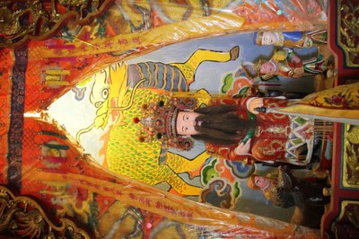 山隴境邱元帥廟之邱元帥神像