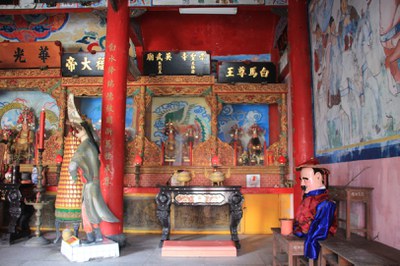 華光大帝廟正殿龍邊配祀神
