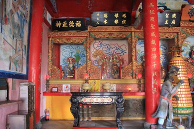 華光大帝廟正殿虎邊配祀神