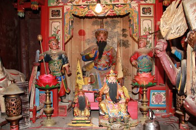 金板境天后宮之威武陳元帥神龕