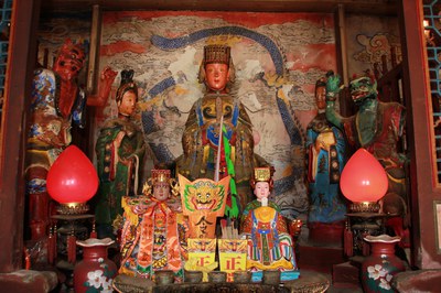 金板境天后宮之天上聖母神像
