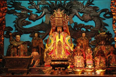 馬祖境天后宮天上聖母神像