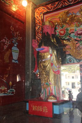 珠螺境玄天上帝廟之趙師爺神像