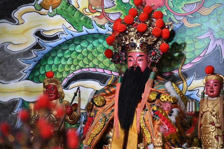 岐頭鳳儀宮主祀神—蘇府王爺