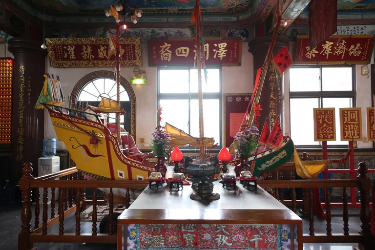 後寮村威靈宮千秋寶艦