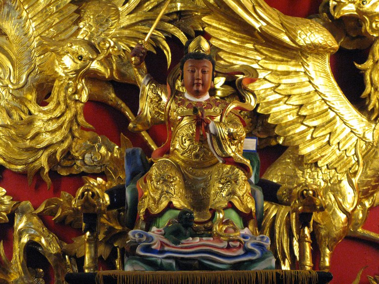 右神龕 臨水夫人 呂家漢拍攝