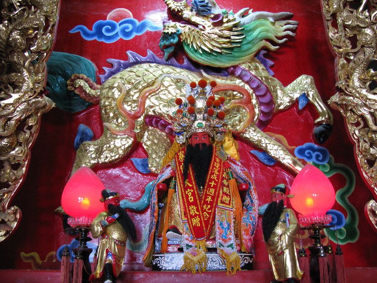 左神龕 城隍爺 呂家漢拍攝