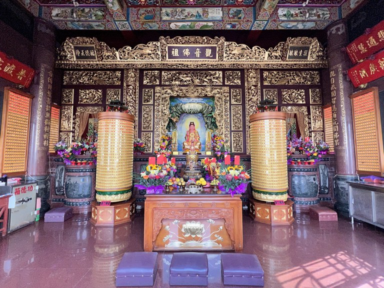 大關口觀音寺大殿祭祀空間 大關口觀音寺大殿祭祀空間