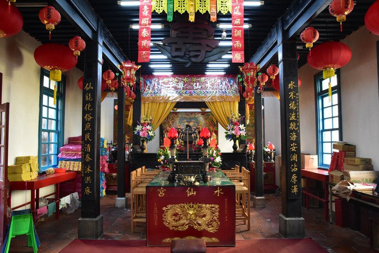 臺廈郊水仙宮正殿(整修前) 臺廈郊水仙宮正殿(整修前)