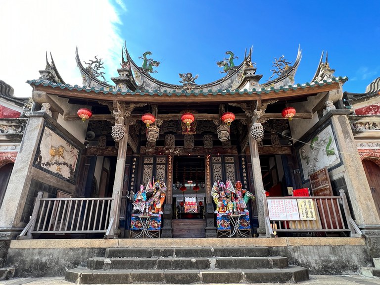 建醮中的澎湖天后宮
