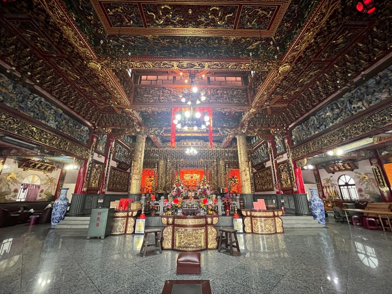 文澳祖師廟清水祖師廟大殿