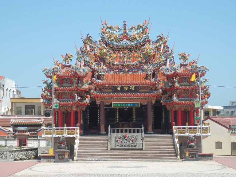 烏崁靖海宮外觀正面
