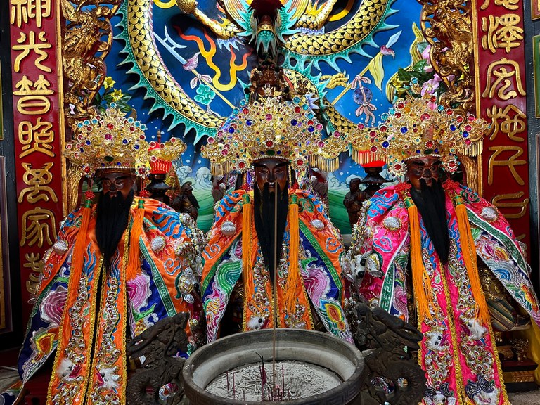西安吳府宮中央神龕 西安吳府宮中央神龕