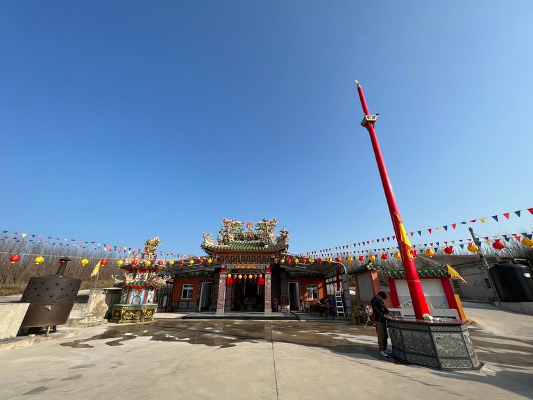 花嶼天湖宮正面 花嶼天湖宮正面