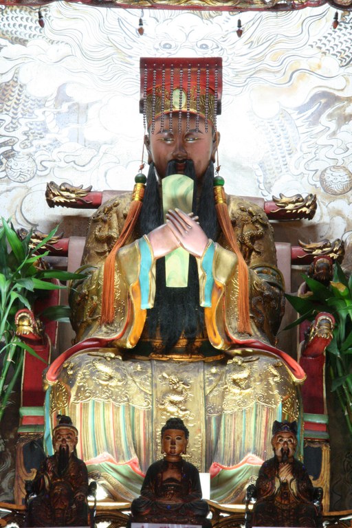 天台寶宮凌霄寶殿玉皇大天尊(陳進成拍攝-2011.03.23)