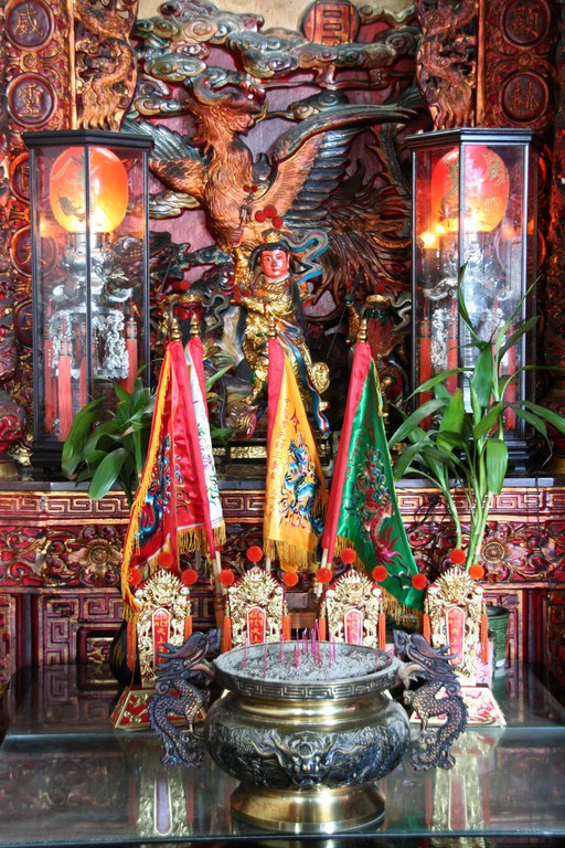 塭岸頭神農宮右龕2中壇元帥與五營兵將（潘信來拍攝－2011.07.22）