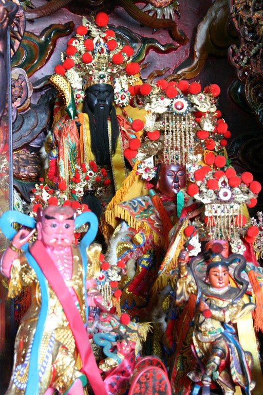 塭岸頭神農宮五穀先帝、天上聖母（潘信來拍攝－2011.07.22）