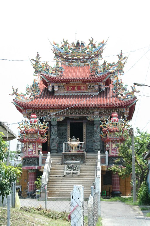 塭岸頭神農宮廟貌（潘信來拍攝－2011.07.22）